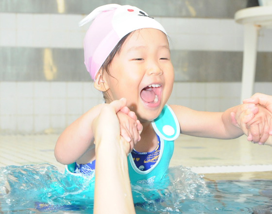 ベビーコースの様子