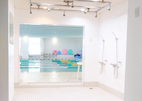 シャワー室の設備