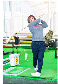 女子プロゴルファー市來美和のゴルフスクールイメージ